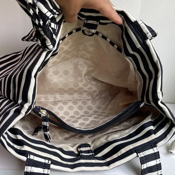 Kate Spade ♠️ Nylon Tote Shoulder Bag - Picture 12 of 16